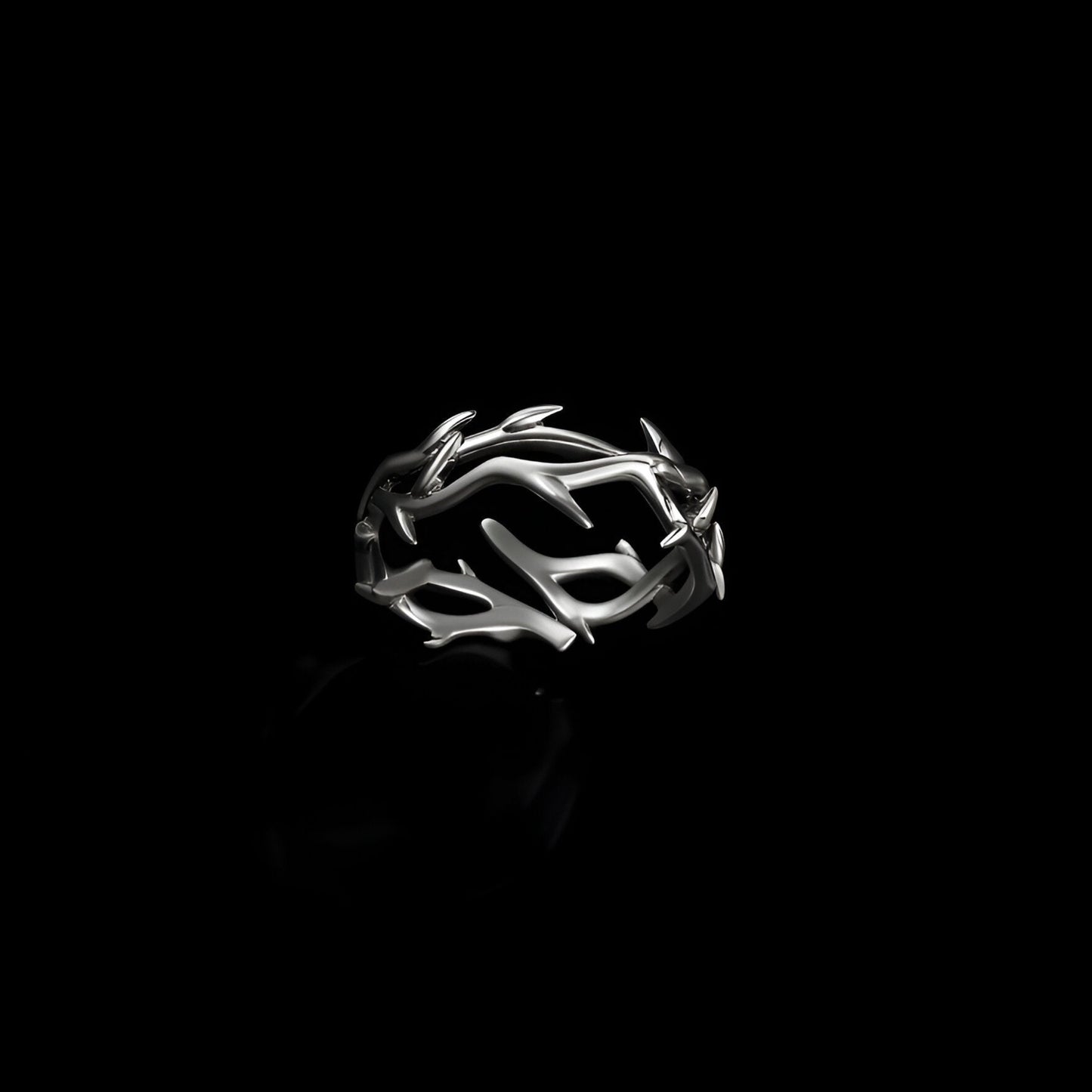 Crown of Thorns Ring – Silver Edition