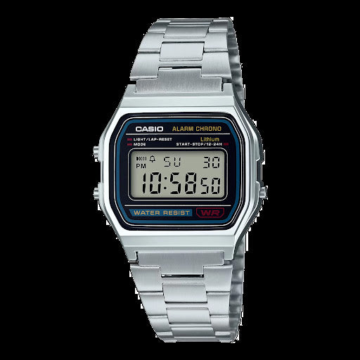 Casio Vintage Watch A158WA-1DF (Silver – Original)