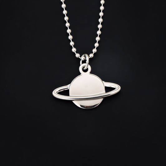 Orbit Saturn Necklace