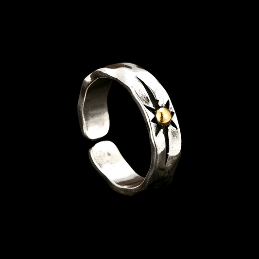 Golden Celestial Scar Ring