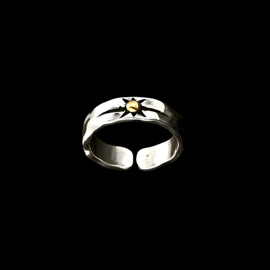 Golden Celestial Scar Ring